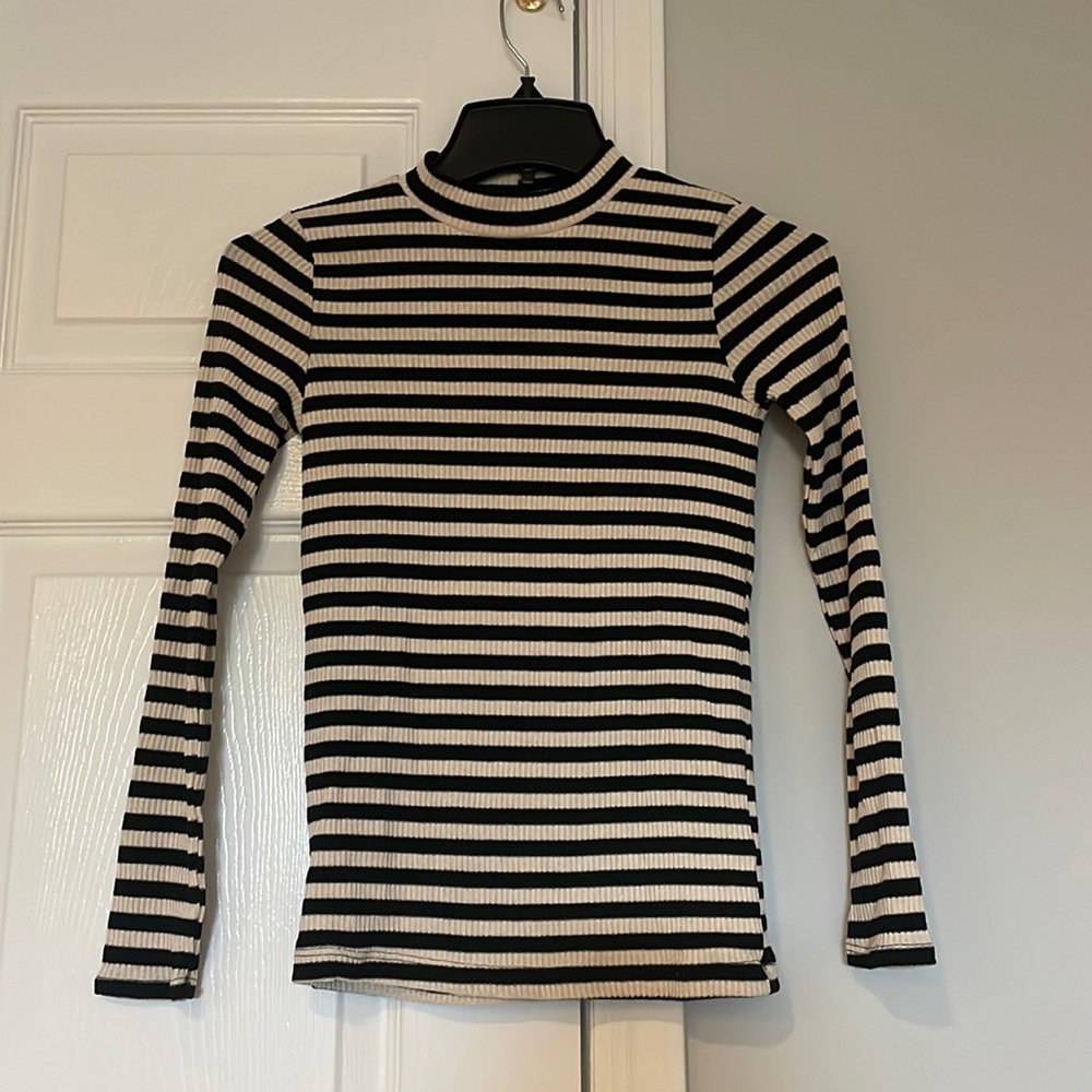 Striped Long Sleeve Top